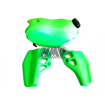 Deposito gasolina MACAL TRAIL 1 / RIEJU MR 80 / ACCOSSATO 80 verde - HP